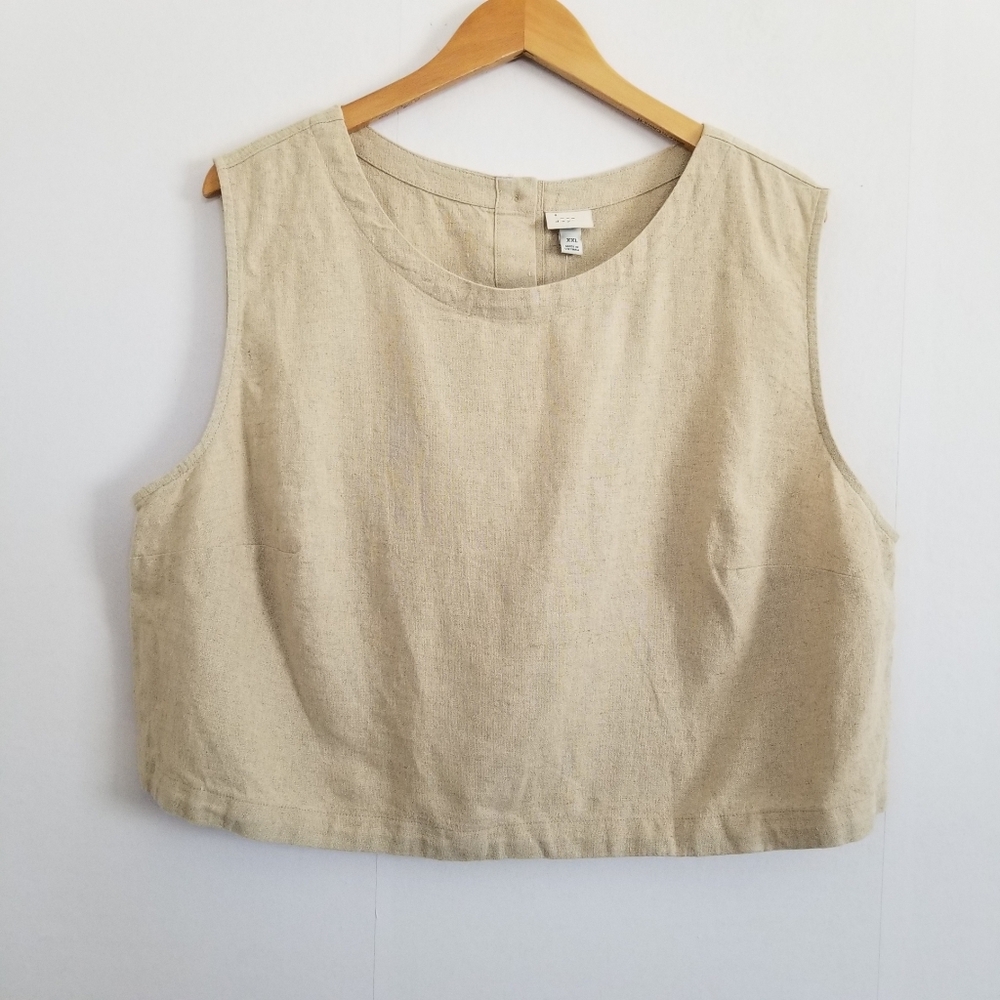a new day Tan Tank Top